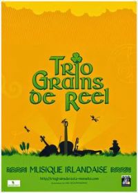 Trio Grains de Reel - Concert de Musique traditionnelle irlandaise à l'AntiSeiche. Le dimanche 21 mai 2017 à Noyal Chatillon sur Seiche. Ille-et-Vilaine.  16H30